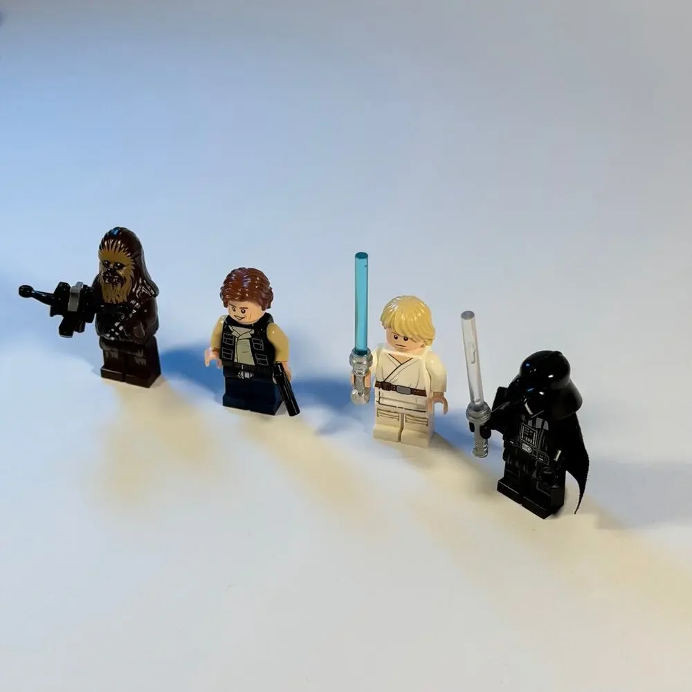 Luke, Han, Chewy and Darth Minifig lot
